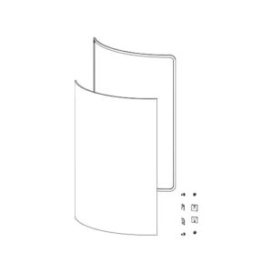 Luckglas Sats C-600
