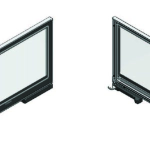 Komplett Lucka Ci7/C300 Glas