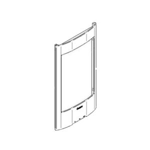 Gjutlucka C800 Exkl Glas Svart