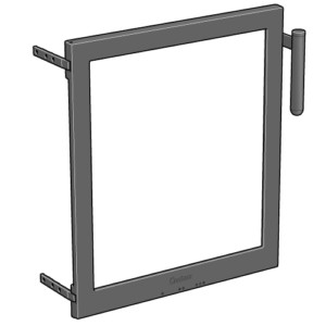 Gjutlucka Ci2 Exkl Glas Svart