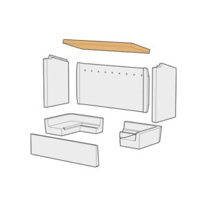 Vermiculite Smoke Baffle I30